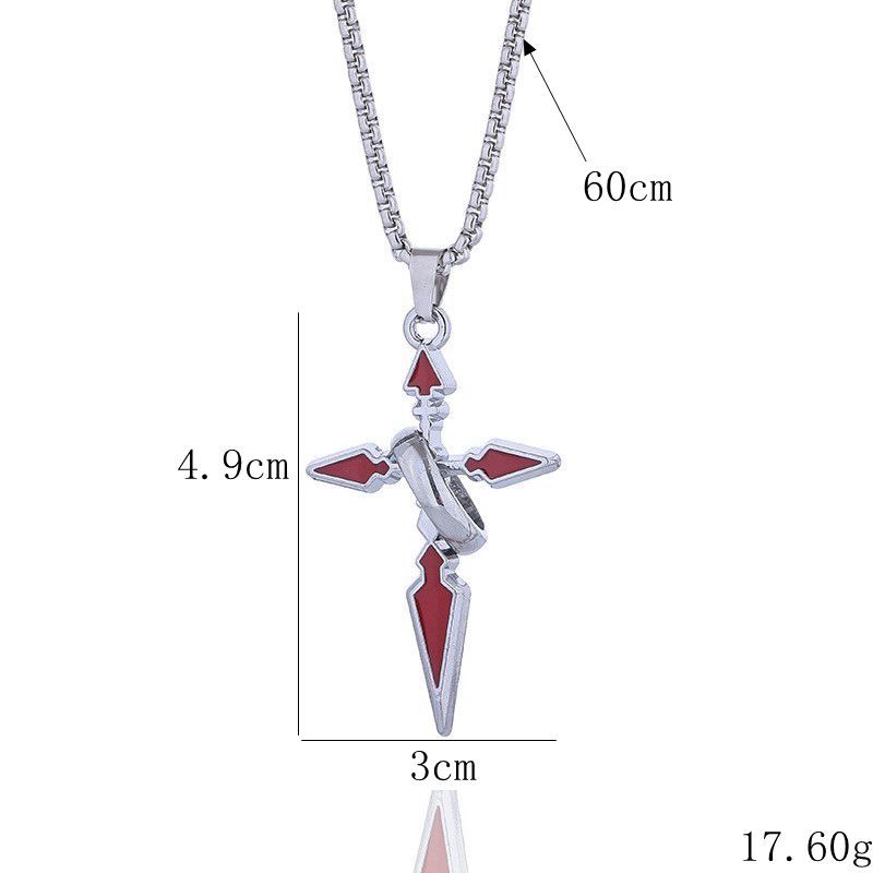Trendy merk kruis hanger ketti - Streetwear Brand Jewelry recensie en prijs