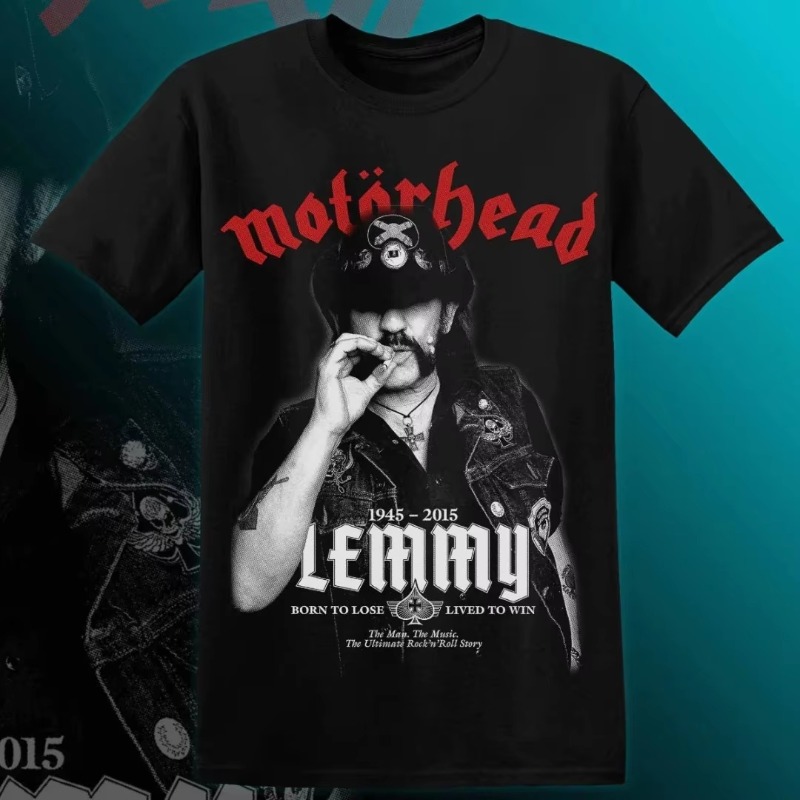 MOTÖRHEAD LEMMY T-Shirt Mannen - Streetwear Clothing Brand recensie en prijs