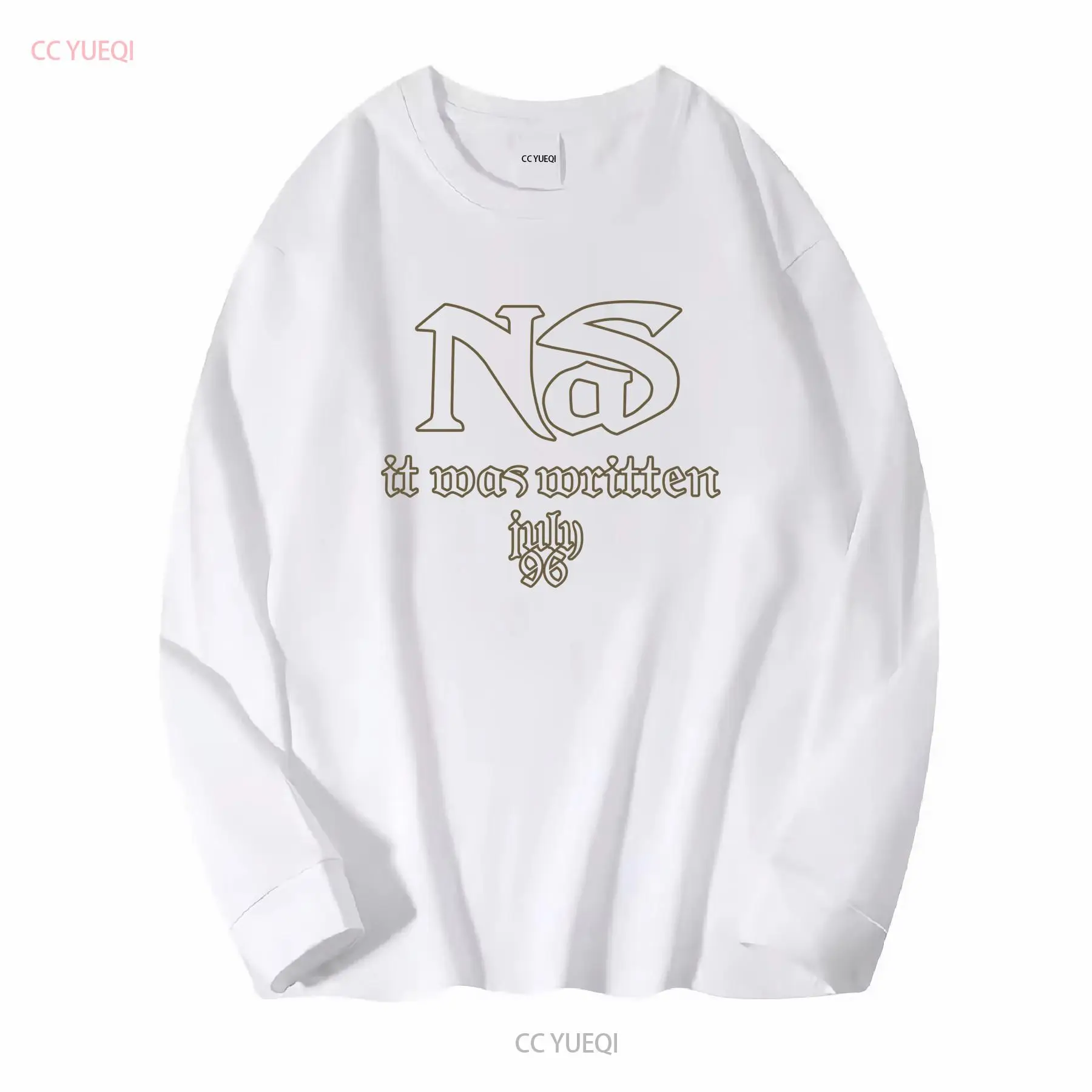 1996 NAS shirt, geschreven in  - Streetwear Brand T Shirt recensie en prijs