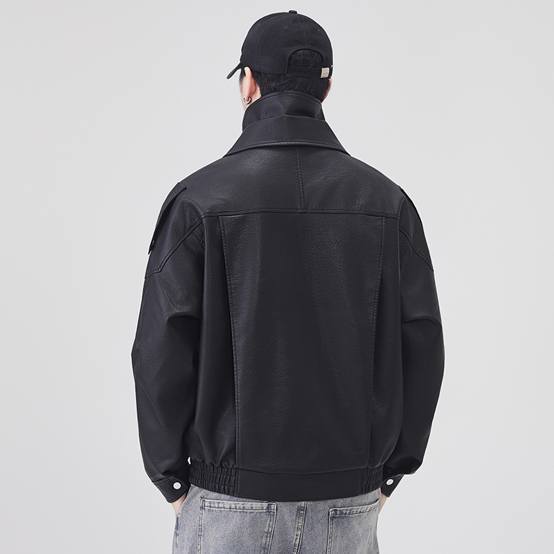 Herfst Winter Leren Jas Mannen - Streetwear Clothing Brand recensie en prijs