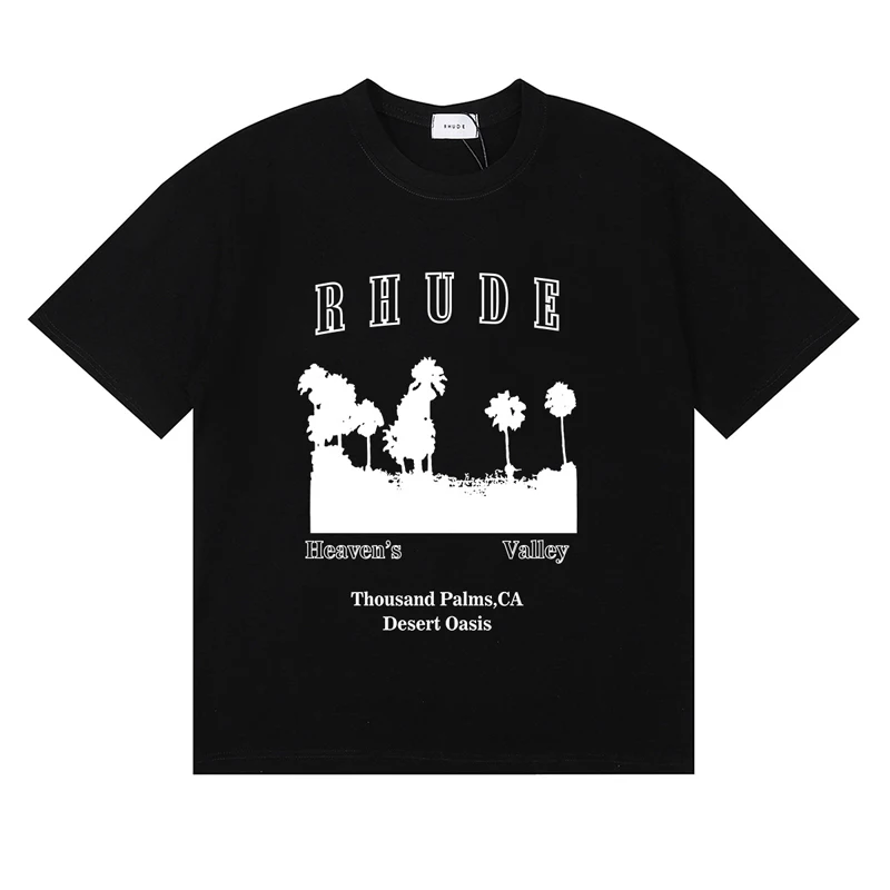 Streetwear merk Rhude T-shirt  - Streetwear Brand Logo recensie en prijs