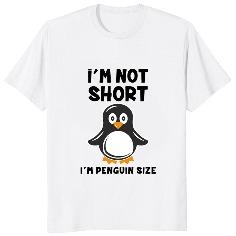 Ik Ben Niet Kort Im Pinguïn Ma - Streetwear Brand T Shirt recensie en prijs
