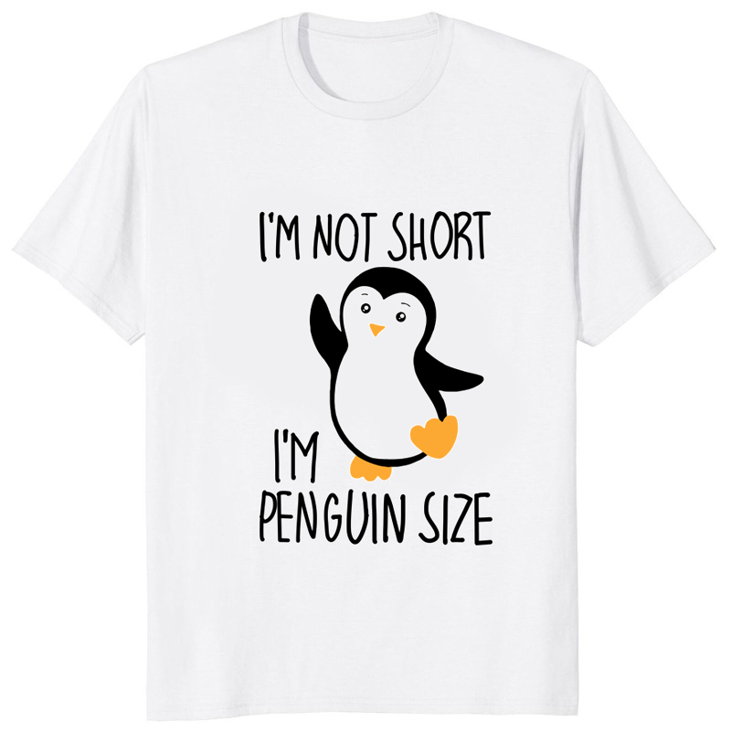 Ik Ben Niet Kort Im Pinguïn Ma - Streetwear Brand T Shirt recensie en prijs