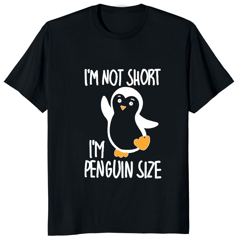 Ik Ben Niet Kort Im Pinguïn Ma - Streetwear Brand T Shirt recensie en prijs